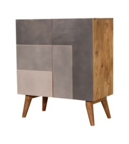Quebec Grey Cabinet