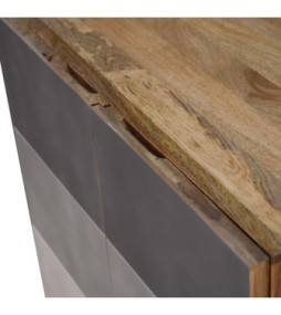 Quebec Grey Cabinet