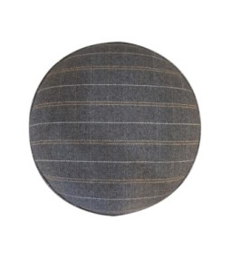 Pewter Tweed Nordic Style Footstool
