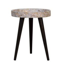 Honeycomb Mosaic End Table