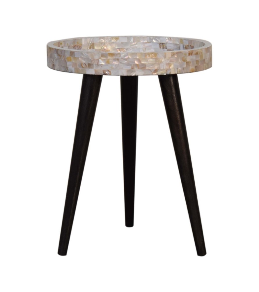 Honeycomb Mosaic End Table