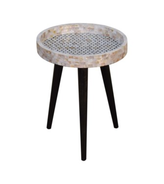 Honeycomb Mosaic End Table