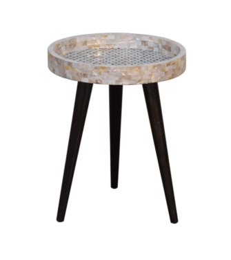 Honeycomb Mosaic End Table