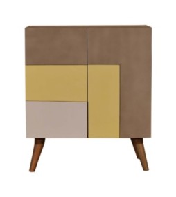 Armoire jaune du Québec