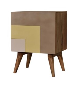 Table de chevet jaune Québec