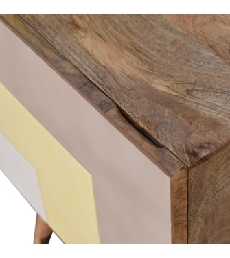 Table de chevet jaune Québec