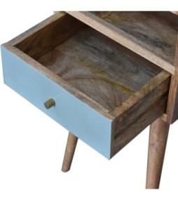 Table de chevet Mini couleur œuf de canard