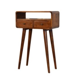Mini Chestnut Console Table