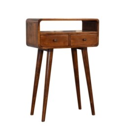 Mini Chestnut Console Table