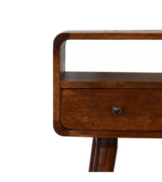 Mini Chestnut Console Table