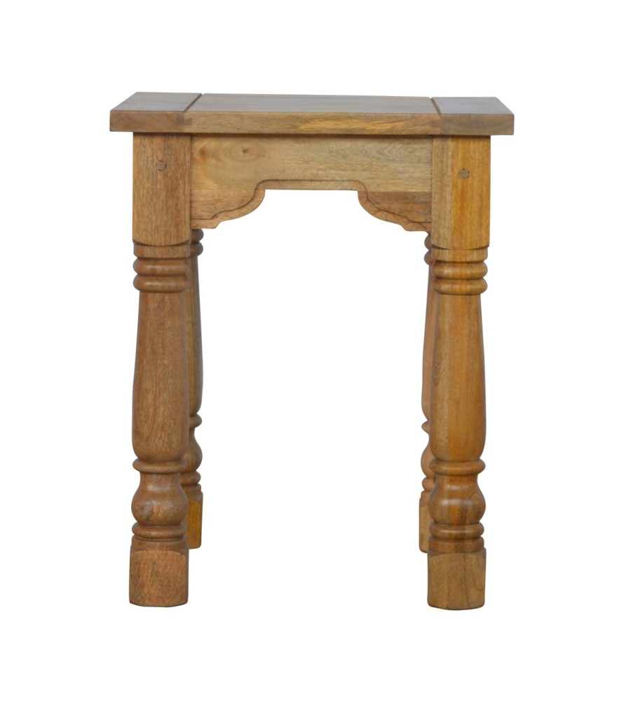End Table with Turned Legs