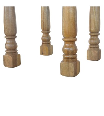 End Table with Turned Legs