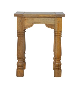 End Table with Turned Legs