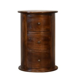 3 Drawer Chestnut Drum