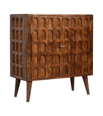 Chestnut Arch Cabinet