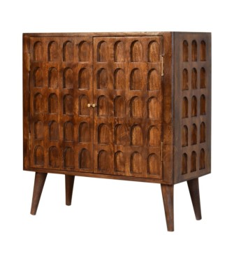 Chestnut Arch Cabinet
