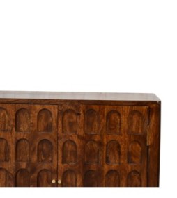 Chestnut Arch Cabinet