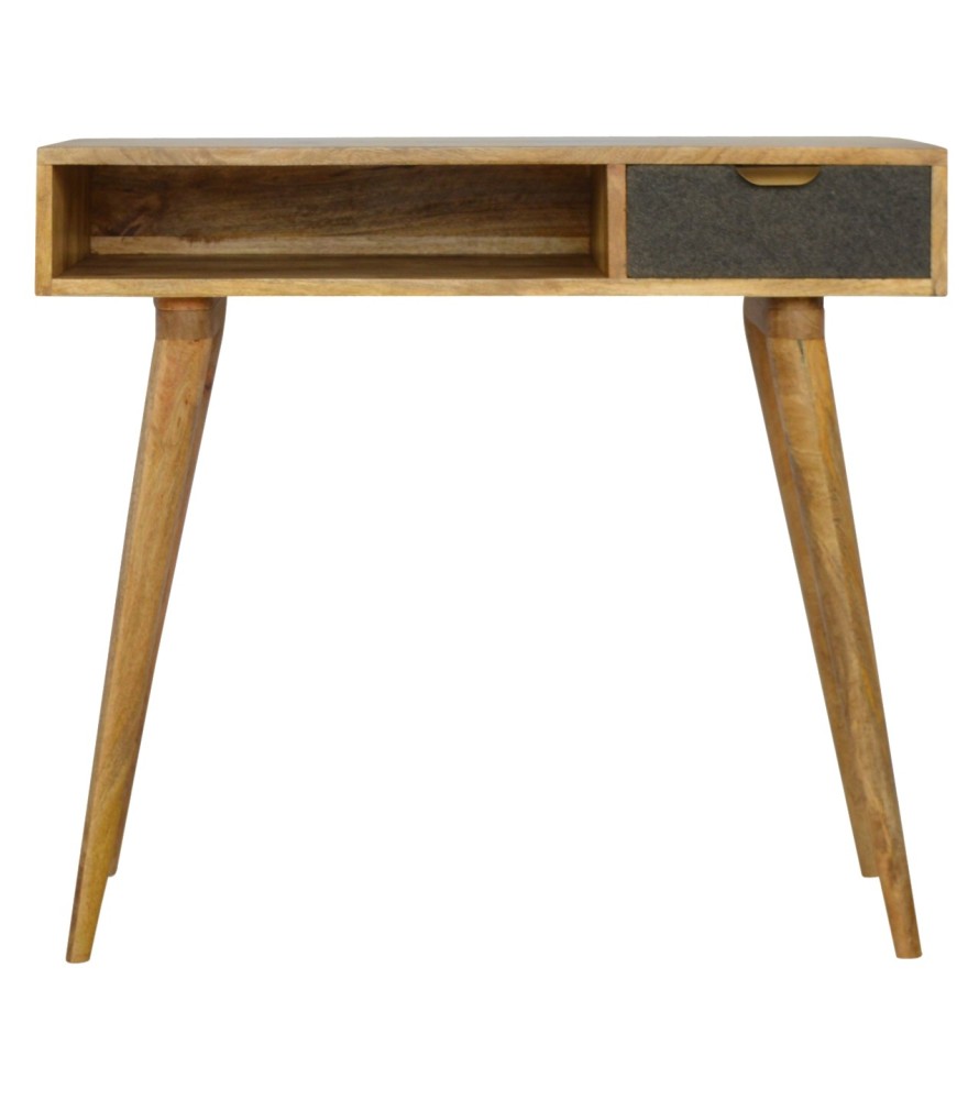 Bureau en tweed gris