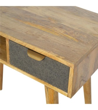 Bureau en tweed gris