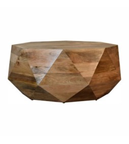 Table basse Geo en bois massif