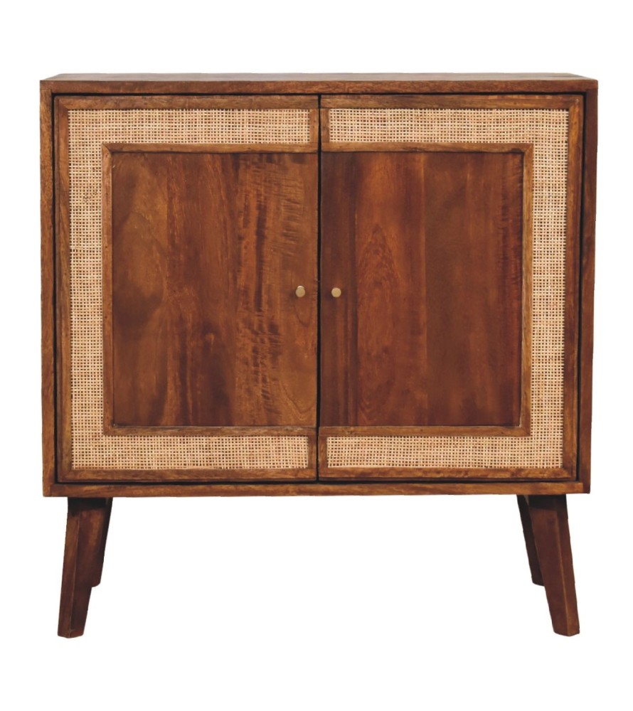 Carved Chestnut Cabinet