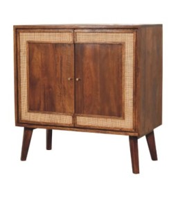 Carved Chestnut Cabinet