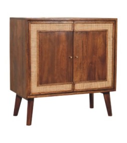 Carved Chestnut Cabinet