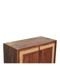 Carved Chestnut Cabinet