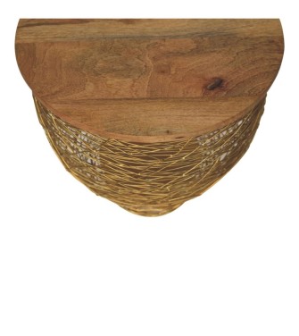 Netted Metal Side Table
