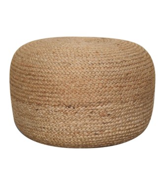 Pouf en Jute Naturel