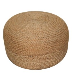 Pouf en Jute Naturel