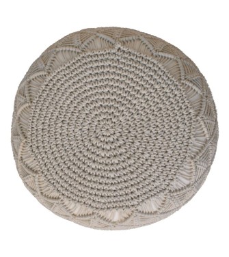 Pouf Ansley crème