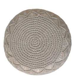 Pouf Ansley crème