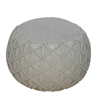 Ansley Sage Green Pouffe