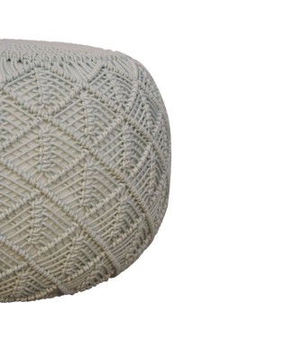 Ansley Sage Green Pouffe