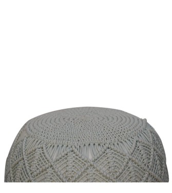 Ansley Sage Green Pouffe