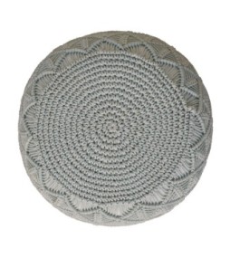 Ansley Sage Green Pouffe