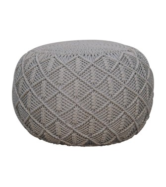 Pouf Ansley gris