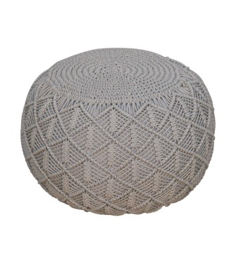 Pouf Ansley gris