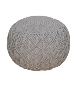 Pouf Ansley gris