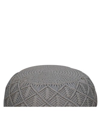 Pouf Ansley gris