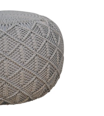 Pouf Ansley gris