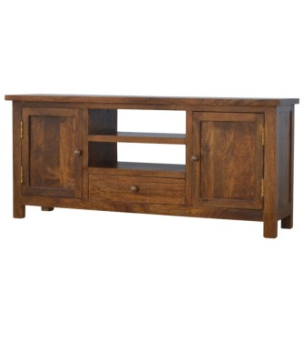 Solid Wood Media Unit