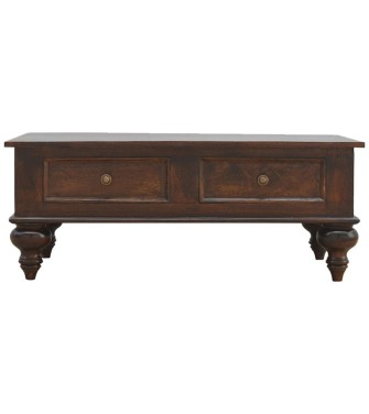 Turned 4 Drawer Coffee Table