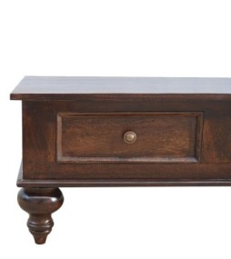 Turned 4 Drawer Coffee Table
