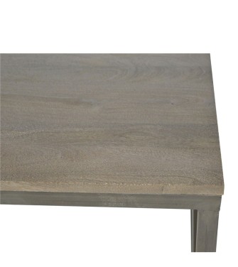 Industrial Cross Metal Oatmeal Coffee Table