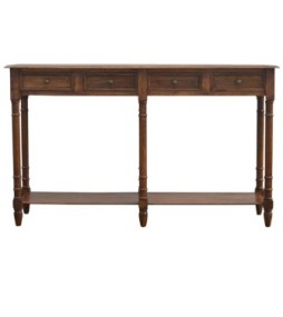 4 Drawer Hallway Console Table