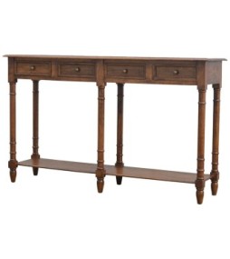4 Drawer Hallway Console Table