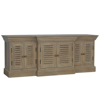 Grey Wash Shutter TV Cabinet