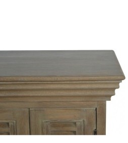 Grey Wash Shutter TV Cabinet